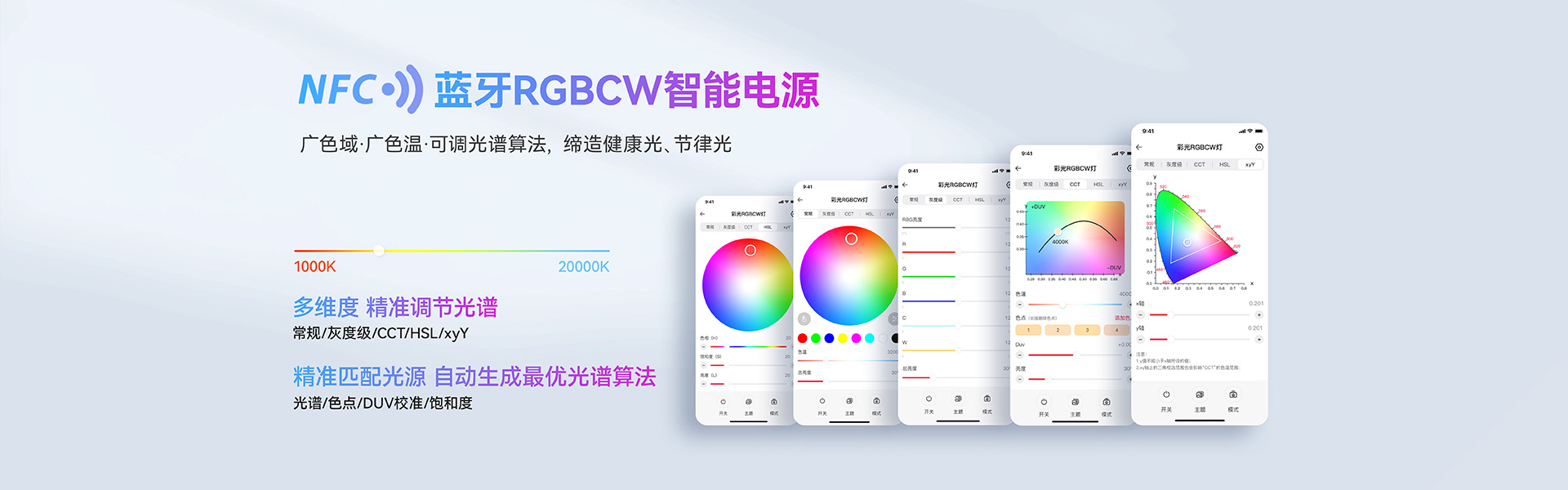 RGBCW藍(lán)牙電源