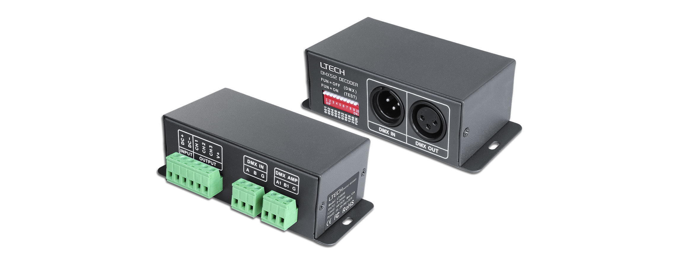 3路 恒壓DMX解碼器 LT-8030