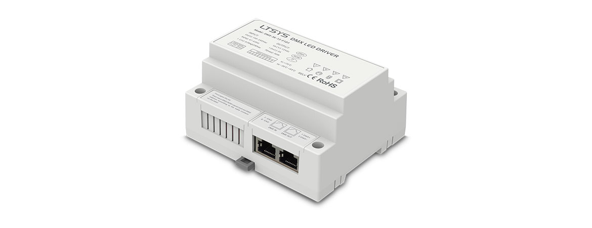 36W 12VDC 恒壓DMX調(diào)光電源 DMX-36-12-F1D1
