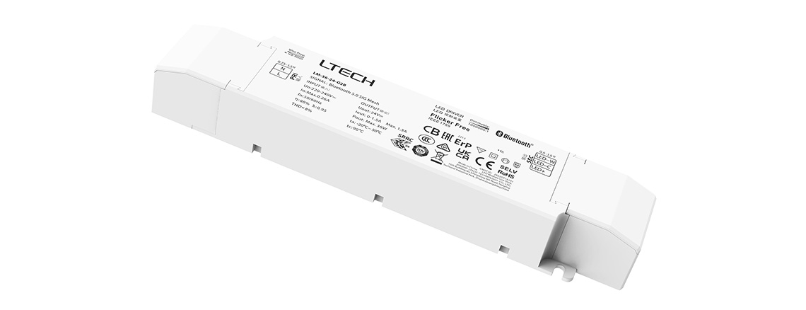 36W 24VDC 藍(lán)牙恒壓色溫電源 LM-36-24-G2B