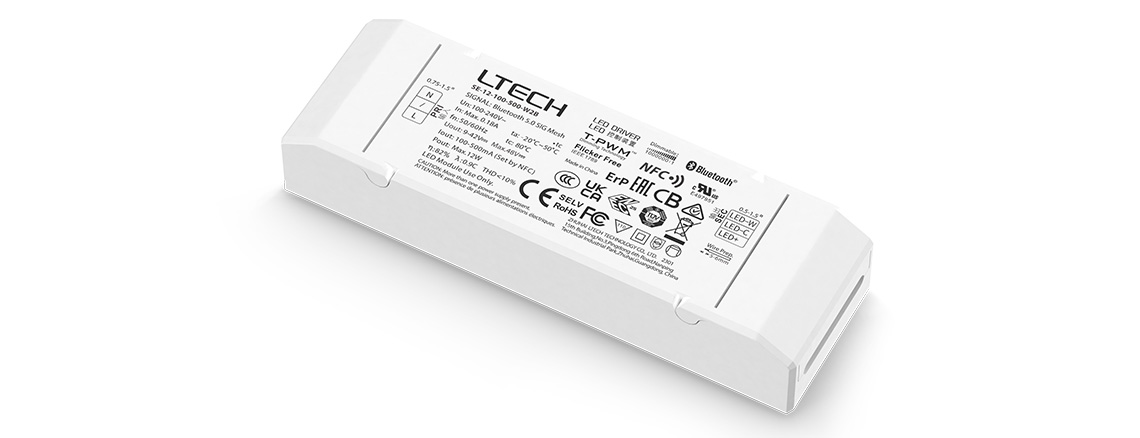 12W 藍(lán)牙恒流色溫電源 SE-12-100-500-W2B
