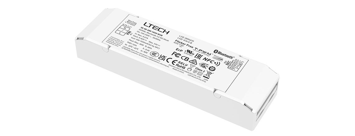 40W 藍(lán)牙恒流色溫電源 SE-40-300-1050-W2B