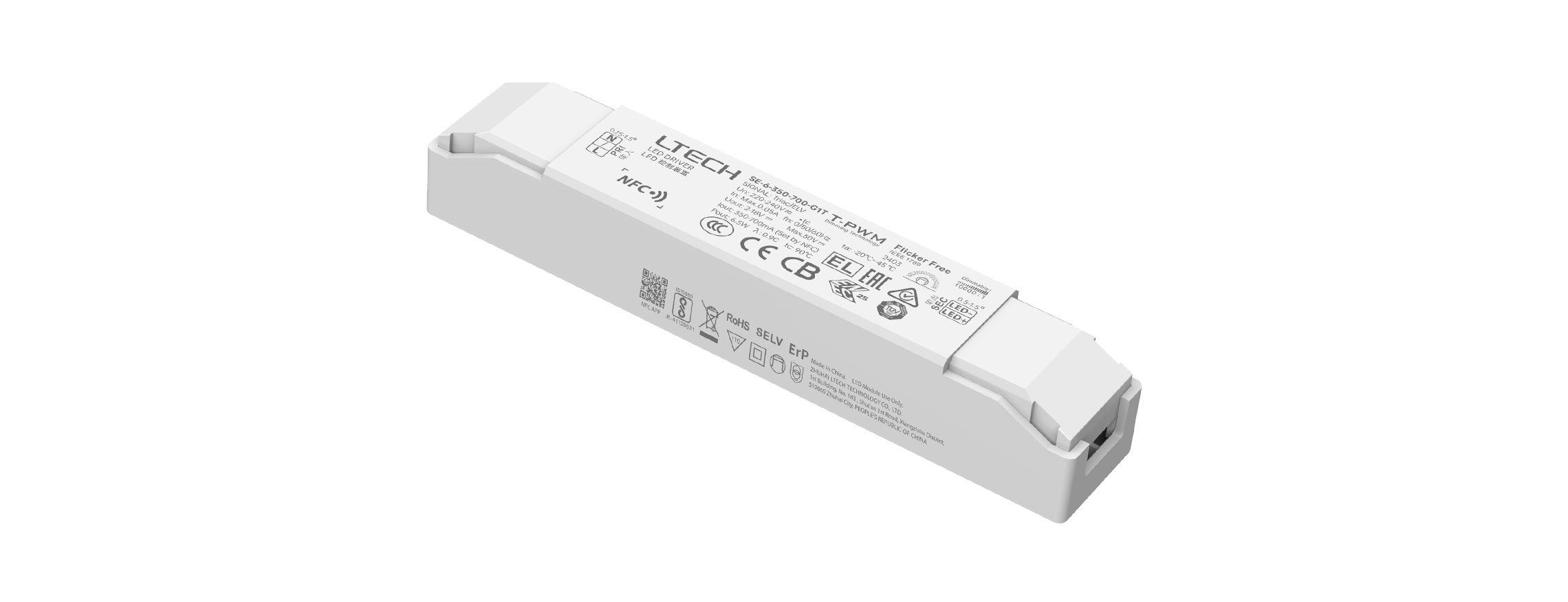 6W 350-700mA 超小體積恒流可控硅調(diào)光電源 SE-6-350-700-G1T