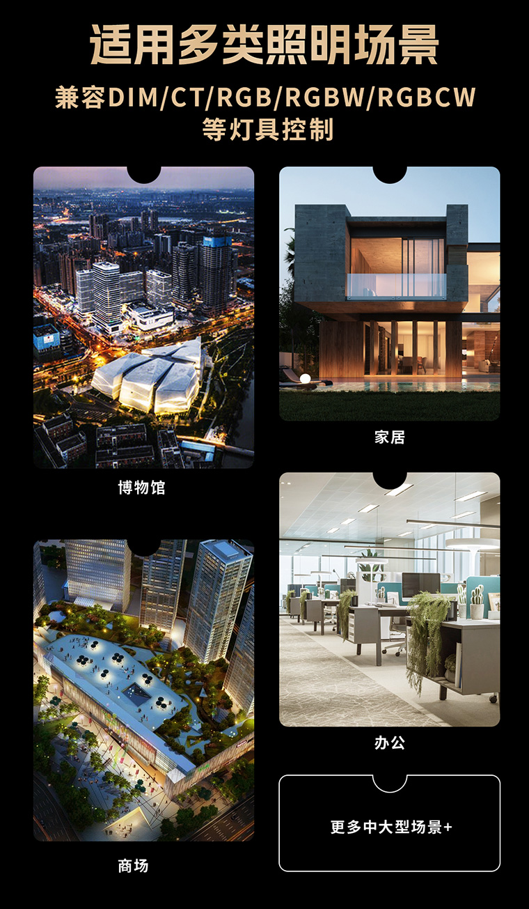 超級(jí)調(diào)光模塊2.0適用多類照明場景