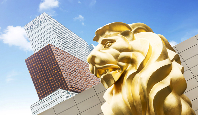 雷特案例澳門·美獅美高梅標(biāo)志性建筑
