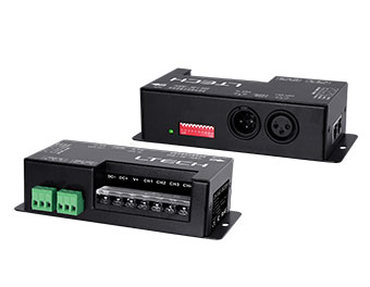 4路 RDM/DMX恒壓解碼器 D4-L