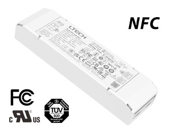 40W 300-1000mA NFC可編程0/1-10V調(diào)光電源 SE-40-300-1050-W1A